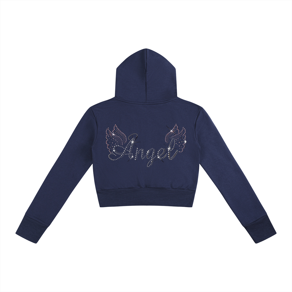 Women’s Slim Crop Full Zip Hoodie