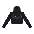 Women’s Slim Crop Full Zip Hoodie
