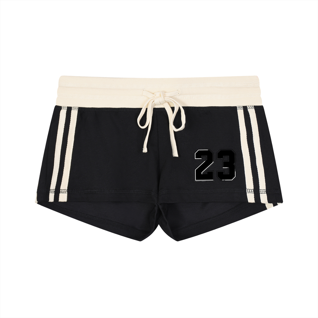 Women's Contrast Stripe Track Shorts